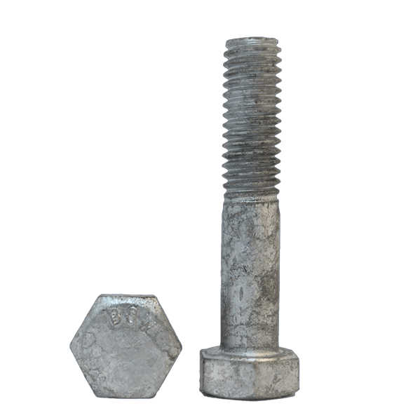BSW Hex Head Bolts Galvanised