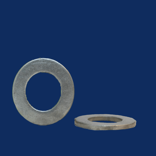 Metric Commercial Round Flat Washers Galvanised