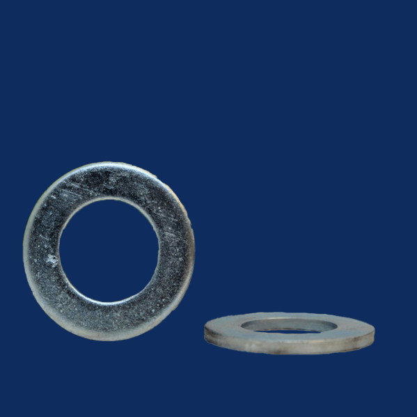 Metric Commercial Round Flat Washers Zinc