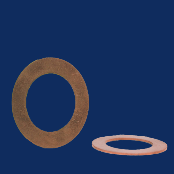 Imperial Round Flat Washers Copper