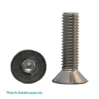 1/4UNC X 1 G304 STAINLESS COUNTERSUNK SOCKET SCREW