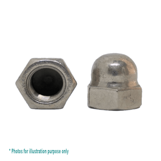 1/4 UNF G304 HEX DOME NUT