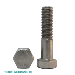 M16 X 200 G304 STAINLESS STEEL HEX BOLT