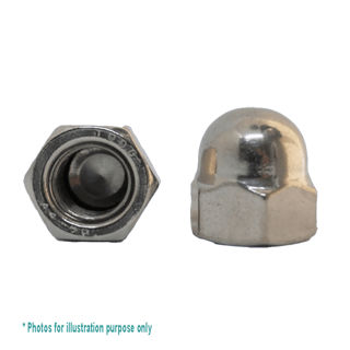 M5 G316 STAINLESS STEEL HEX DOME NUT