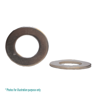 M10 X 21mm X 1.2mm G304 STAINLESS FLAT WASHER