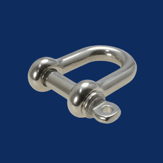M12 G316 STAINLESS STEEL DEE SHACKLE