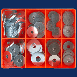 CA1730 PANEL (BODY) WASHERS STEEL&STST ASSORTMENT
