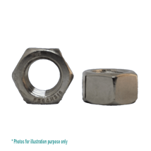1/4 UNC G316 STAINLESS STEEL HEX NUT