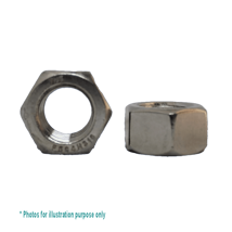 1/2-12 BSW G316 STAINLESS STEEL HEX NUT