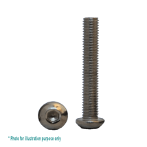 M4 X 25 G304 STAINLESS BUTTON SOCKET SCREW
