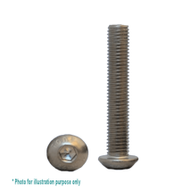 M5 X 10 G316 STAINLESS BUTTON SOCKET SCREW