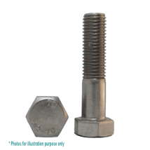 M6 X 80 G304 STAINLESS STEEL HEX BOLT