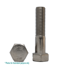M6 X 90 G316 STAINLESS STEEL HEX BOLT