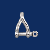 M4 G316 STAINLESS STEEL TWIST SHACKLE