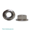 M12 G304 STAINLESS HEX FLANGE SERRATED NUT